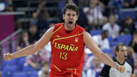 Marc Gasol plays for the Spain national team.